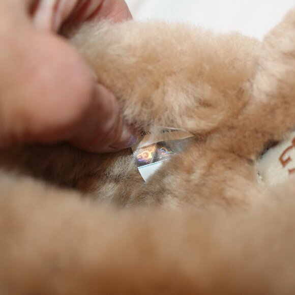 UGG WOMEN'S SPECKLES SCUFFETTE II CHESTNUT‎ BLACK SLIPPERS - Picture 6 of 8